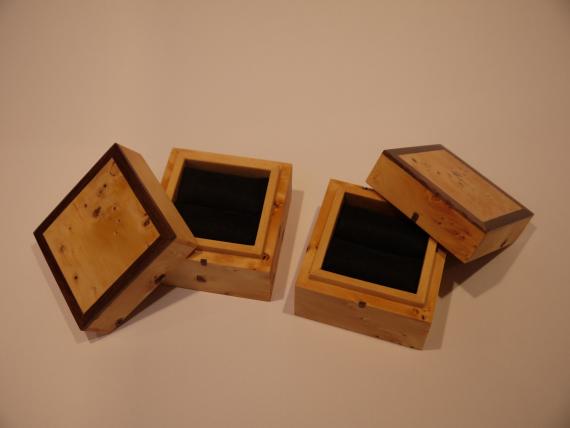 Picture of Huon Pine Ring Boxes