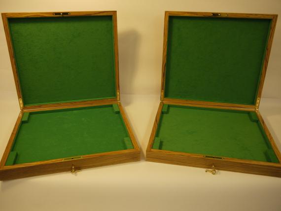 Picture of Custom Zebrano Presentation Cases