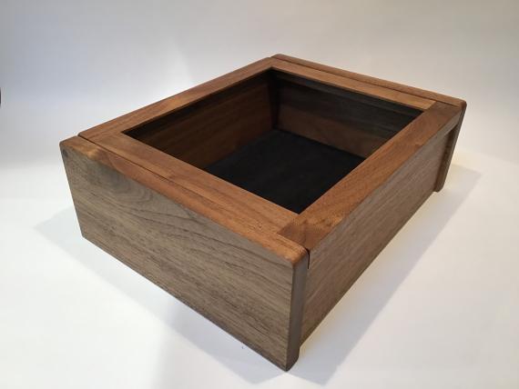 Picture of Black Walnut Embroidery Box