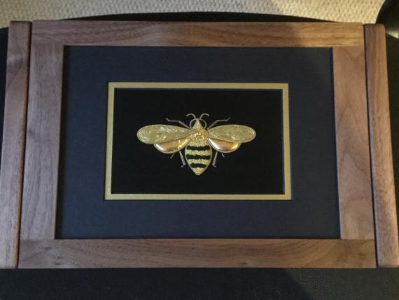 Picture of Black Walnut Embroidery Box