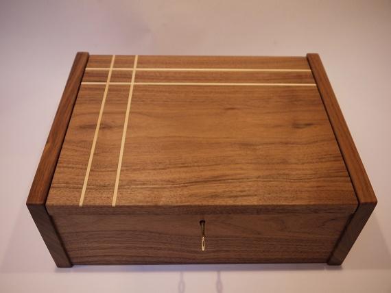 Picture of American Black Walnut Jewellery Box