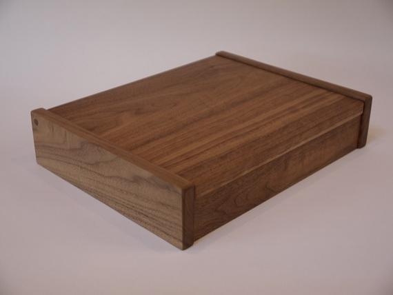 Picture of Black Walnut Desk Box