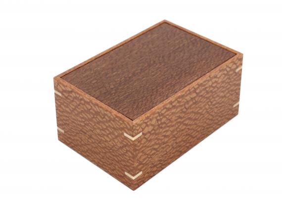 Picture of Leopardwood Pivot Lid Box