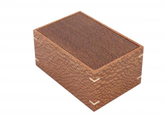 Picture of Leopardwood Pivot Lid Box