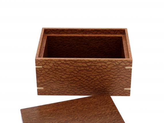 Picture of Leopardwood Pivot Lid Box