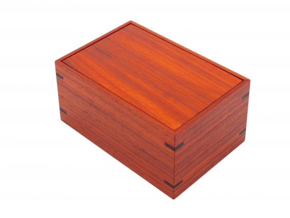 Picture of Padauk Pivot Lid Box