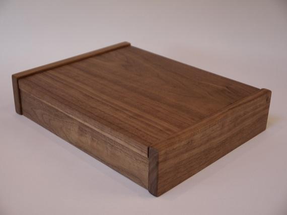 Picture of Black Walnut Desk Box