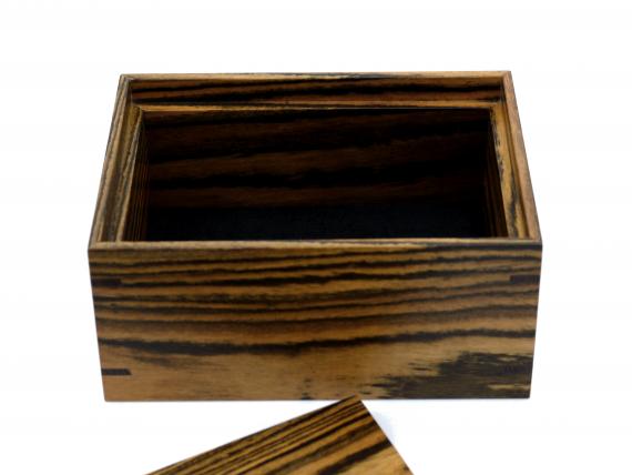 Picture of Bocote Pivot Lid Box