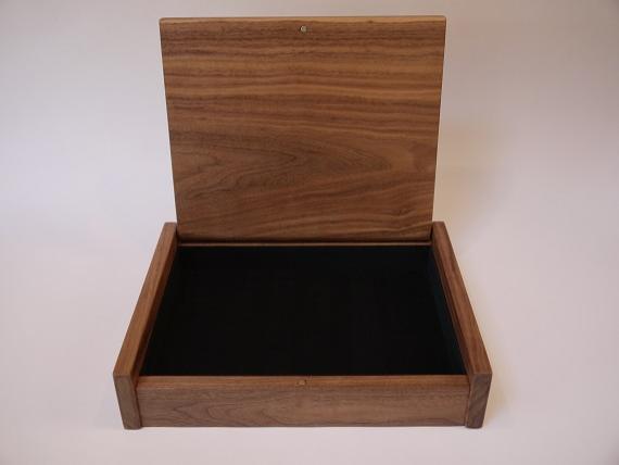 Picture of Black Walnut Desk Box