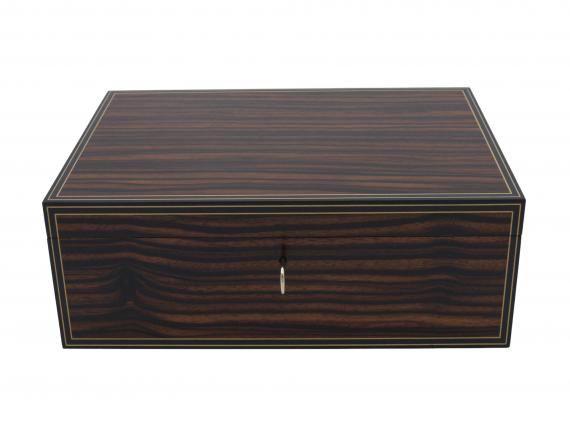 Picture of Macassar Ebony Cufflink Box