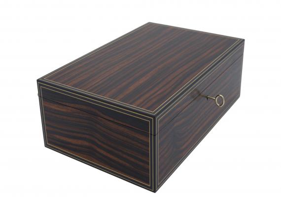 Picture of Macassar Ebony Cufflink Box