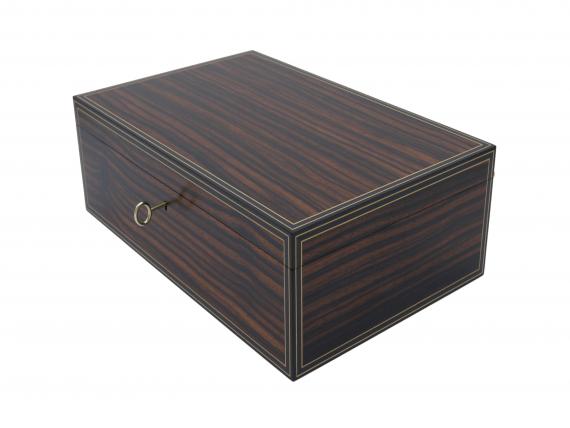 Picture of Macassar Ebony Cufflink Box