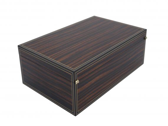 Picture of Macassar Ebony Cufflink Box