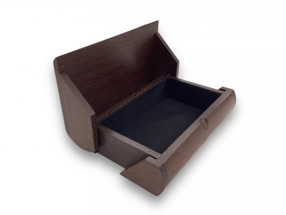 Picture of Curved Wenge Desk Box